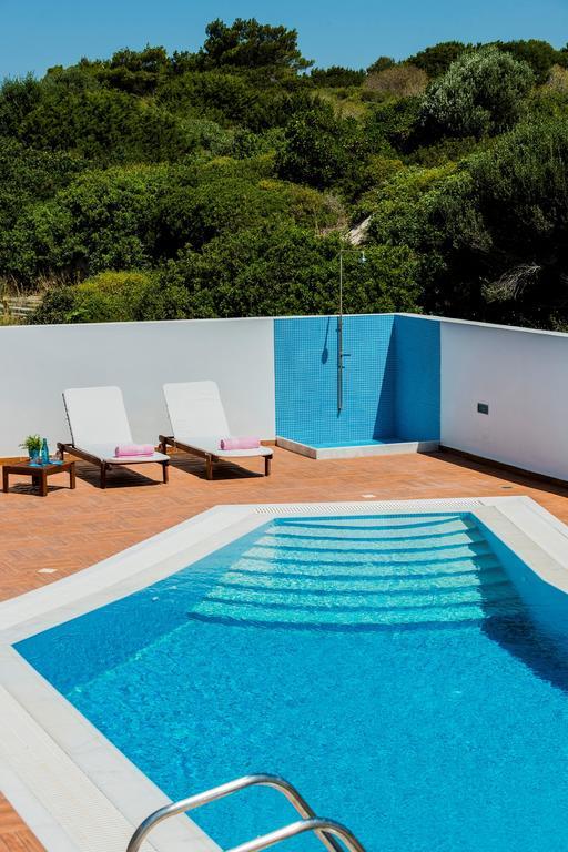 Villa Stamos With Seaview And Private Pool - Partner Of Prasonisi Villas Plimmiri الغرفة الصورة