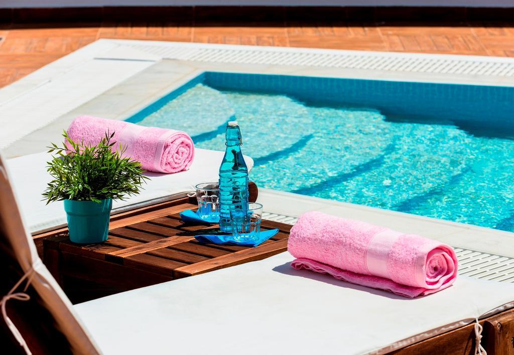 Villa Stamos With Seaview And Private Pool - Partner Of Prasonisi Villas Plimmiri الغرفة الصورة