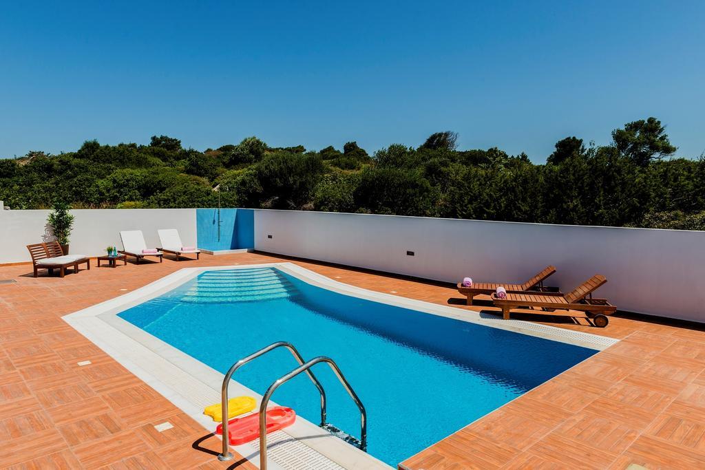 Villa Stamos With Seaview And Private Pool - Partner Of Prasonisi Villas Plimmiri الغرفة الصورة